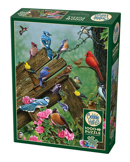 1000 pc Birds of the Forest