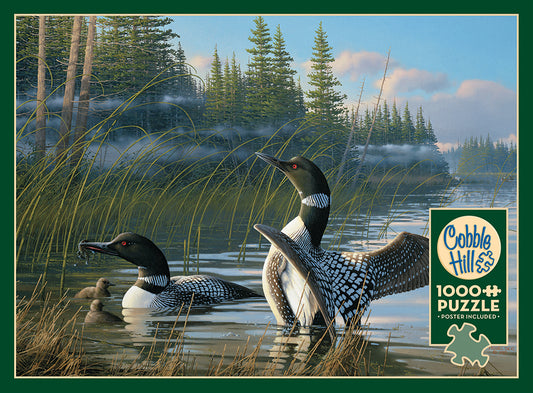 1000pc Common Loons